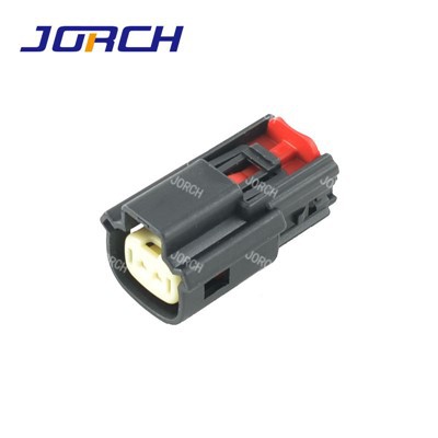 2 ทาง MX150 060 1-โดย-2 เต้ารับตัวเมียสีดำ A ขั้วต่อปิดผนึก 33471-0201